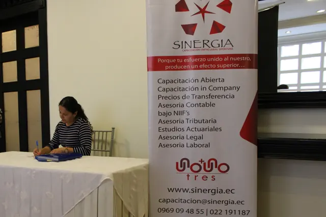 Participante en una capacitación de Sinergia